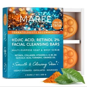 Maree Kojic & Retinol 2% Facial Cleansing Bars 2 Count